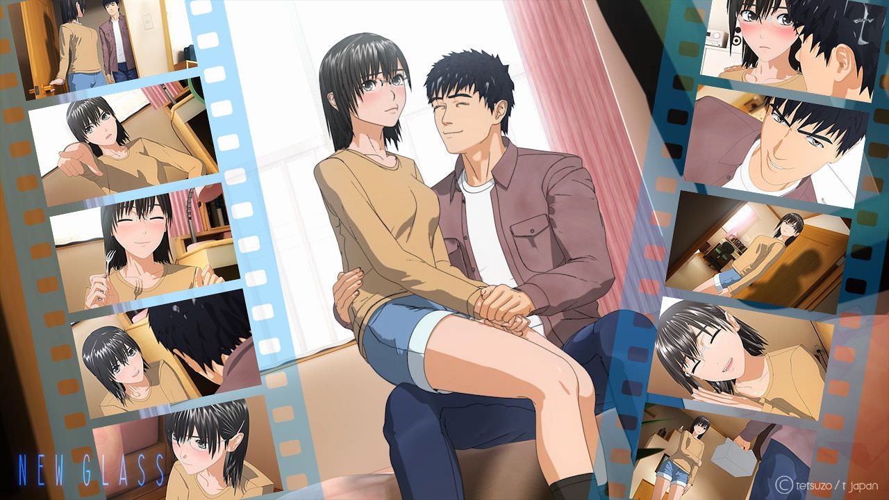 眼鏡女子の恋人とラブラブな受験生活